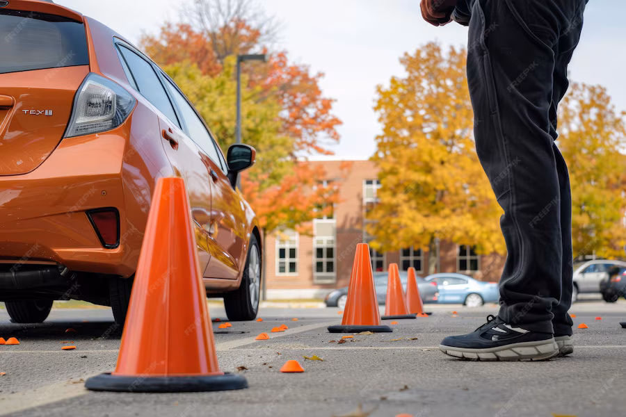 Parallel Parking Course Dumont at Adventure Driving School